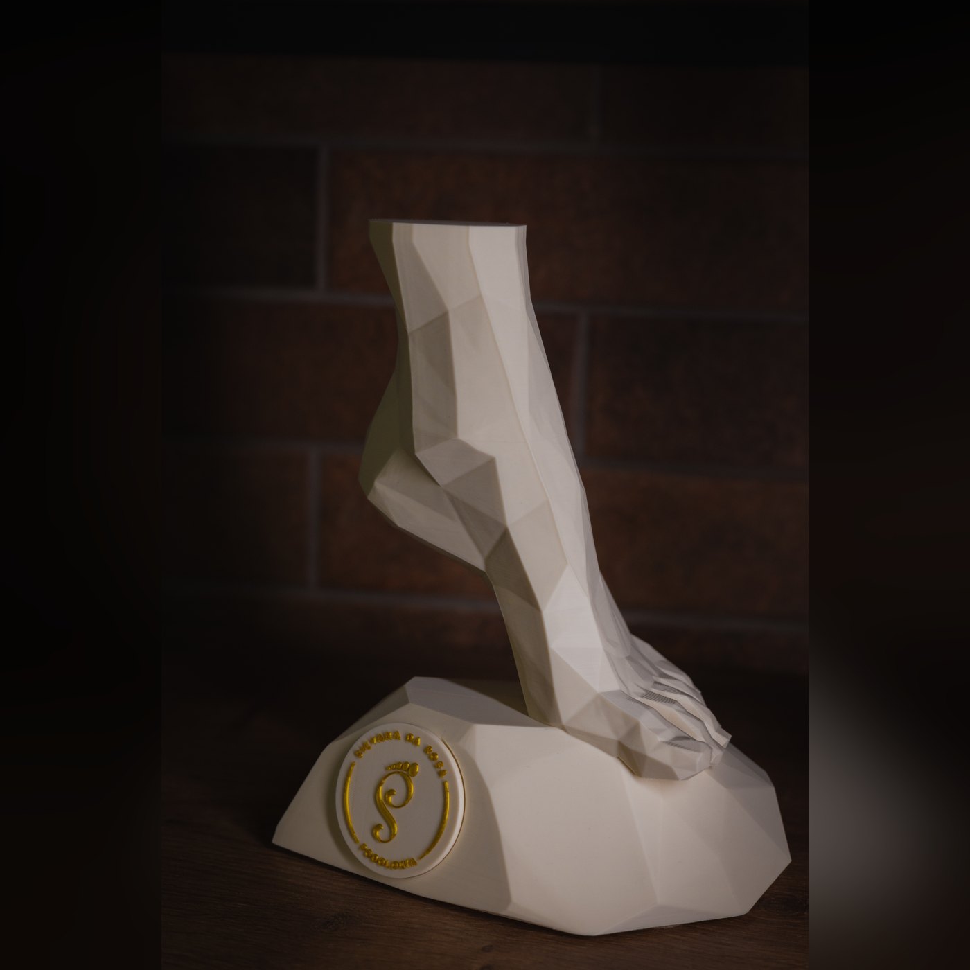 Escultura para podóloga